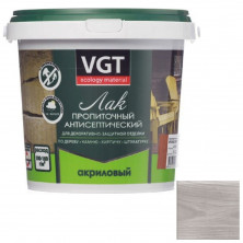 Лак пропиточный антисептический VGT дуб светло-серый 2,2 кг