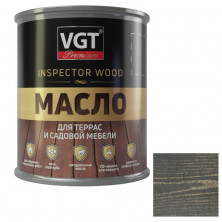 Масло для террас и садовой мебели VGT дуб темно-серый 0,75 кг