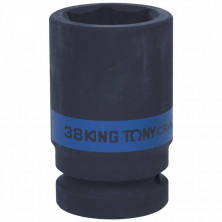 Головка торцевая ударная глубокая King Tony 843538M шестигранная 1 дюйм 38 мм