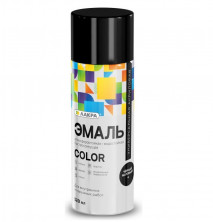 Эмаль аэрозольная Лакра Color универсальная черная матовая 4 520 мл