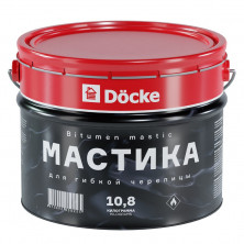Мастика для гибкой черепицы Docke 10,8 кг  