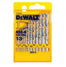 Набор сверл по металлу Dewalt DT5922-QZ HSS-G 1,5-6,5 мм 13 шт