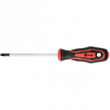 Отвертка крестовая EKF Basic Master pz-1-100-mas PZ1x100 мм