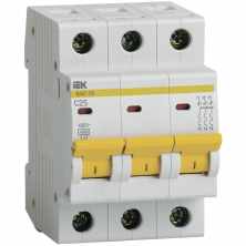 Автоматический выключатель IEK ВА47-29 3Р 25А C