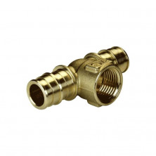 Тройник для PE-X латунь GX154 Дн 20х1/2"х20 ВР Giacomini GX154Y034