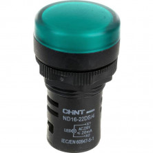 Индикатор Chint ND16-22DS/4 593071 зеленый AC 230В