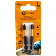 Набор бит Cutop Profi Plus 84-348 PH2 торсионные