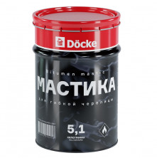 Мастика для гибкой черепицы битумная Docke 5,1 кг  