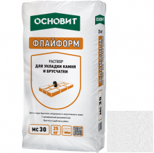 Раствор кладочный Основит Флайформ MC30 010 белый 25 кг