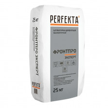 Штукатурка цементная высокопрочная Perfekta Фронтпро Эксперт 25 кг