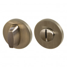 Ручка поворотная Armadillo Urban Slim WC-Bolt BK6.R.URS52 39297 AB-7 бронза   