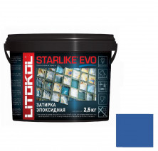 Затирка эпоксидная для швов Litokol Starlike Evo S.350 Blu Zaffiro 2,5 кг