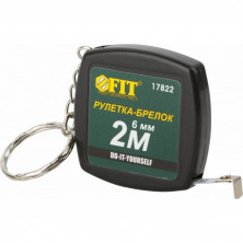 Рулетка-брелок Fit 17822 2 м