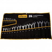 Набор ключей комбинированных Inforce Non-Slip 06-05-32 26 шт