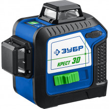 Нивелир лазерный Зубр Профессионал Крест-3D 34909