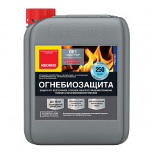 Огнебиозащита для древесины Neomid 001 Super Proff I группа бесцветный 6 кг