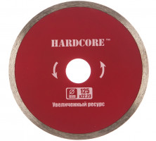 Диск алмазный Hardcore Керамика 183125 125х1,2х5х22,23 мм