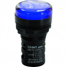 Индикатор Chint ND16-22DS/4 593152 AC 230В синий