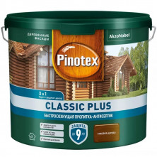Пропитка-антисептик для древесины Pinotex Classic Plus 3 в 1 Тиковое дерево 2,5 л