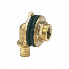 Водорозетка для PE-X бронза RAUTITAN RX Дн 16х1/2"х28 НР для ДСП Rehau 13661171001 (139241)