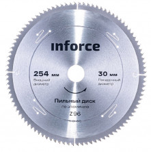 Диск пильный по алюминию Inforce 11-01-615 96Т 254х30 мм