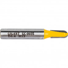 Фреза пазовая галтельная Gigant GC-0035 6,4х13х8 мм