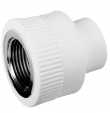 Муфта комбинированная PP-R Aqualink 03579 40 мм 1 1/4 дюйма под ключ с внутренней резьбой