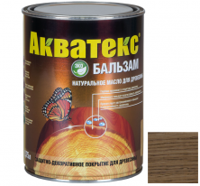 Бальзам масло для древесины Акватекс Дуб 0,75 л