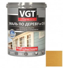 Эмаль по дереву VGT Профи охра 2,5 кг