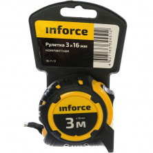 Рулетка измерительная Inforce 06-11-72 компактная 3 м 16 мм