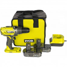 Дрель-шуруповерт ударная Ryobi One+ R18PD3-220S 5133003342