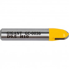 Фреза пазовая галтельная Gigant GC-0036 9,5х10х8 мм