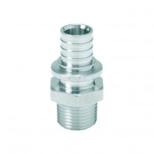 Муфта для PE-X нерж RAUTITAN SX Дн 20х3/4" НР Rehau 11377321001