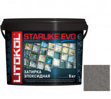 Затирка эпоксидная для швов Litokol Starlike Evo S.120 Grigio Piombo 5 кг