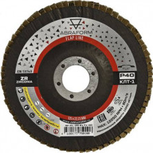 Круг лепестковый Abraform AF-FL-ZR-KLT1-40 FlapLine Р-0040 125 мм прямой