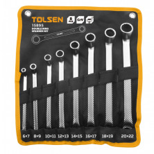 Набор накидных ключей Tolsen TT15895 6-22 мм 8 предметов