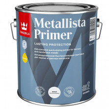 Грунтовка антикоррозионная Tikkurila Metallista Primer База C матовая 2,5 л