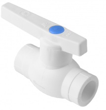 Кран шаровой Aqualink Эко 03904 полипропиленовый 25 мм