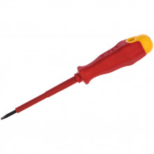 Отвертка Biber 85592 Диэлектрик SL 4х100 мм