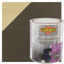 Краска металл-эффект V33 Liberon сталь 1 л
