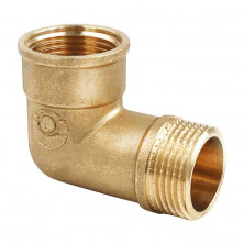 Угольник латунь переходной Ду 20 (3/4") ВР/НР VALFEX VF.092.L.034