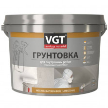 Грунтовка укрывающая для механизированного нанесения VGT ВД-АК-0301 для внутренних работ 28,8 л/45 кг