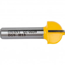 Фреза пазовая галтельная Gigant GC-0039 19х13х8 мм