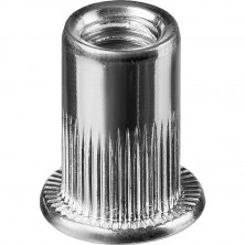 Заклёпки стальные резьбовые с насечками Kraftool Nut-S 311707-12 М10 100 штук