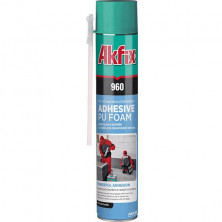 Клей-пена для пенополистирола Akfix 960 FA019 900 гр  