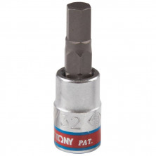 Бита торцевая King Tony 203507S Hex 7/32"х37 мм 1/4 дюйма