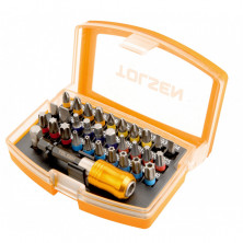 Набор бит Tolsen TT20370 1/4 дюйма 32 предмета