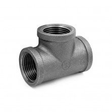 Тройник прямой чугун Ду 40 (1 1/2") ВР/ВР Fittex PLUS