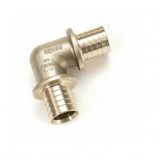 Угольник для PE-X латунь RAUTITAN MX Дн 63х90гр Rehau 11378731001