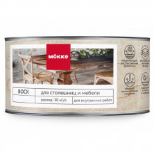 Воск для столешниц и мебели Mokke 11902 0,15 л